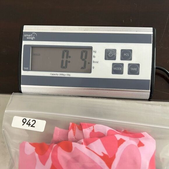 Belle By Kim Gravel Red Pink Abstract Floral Printed V-Neck Blouse Women's Large - Picture 14 of 14